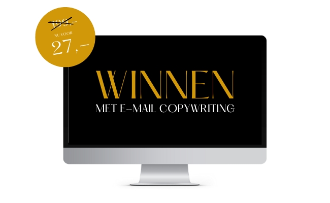 Winnen met e mail copywriting